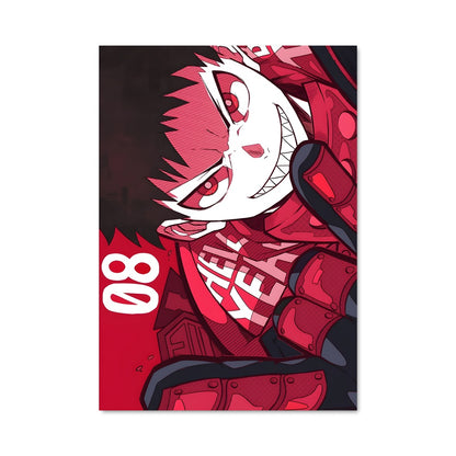 Poster Flamme de Crimson