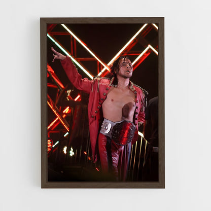 ap-shinsuke nakamura-3 cadre Bois foncé