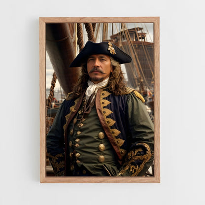 ap-ship captain-4 cadre Bois clair
