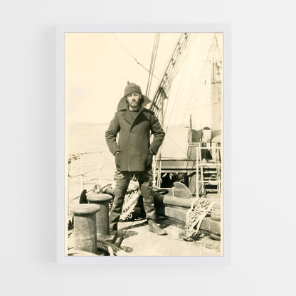 ap-ship captain-7 cadre Blanc