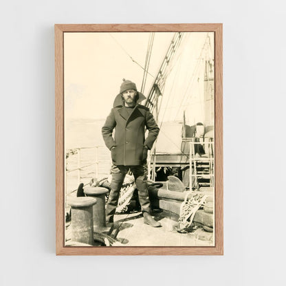 ap-ship captain-7 cadre Bois clair