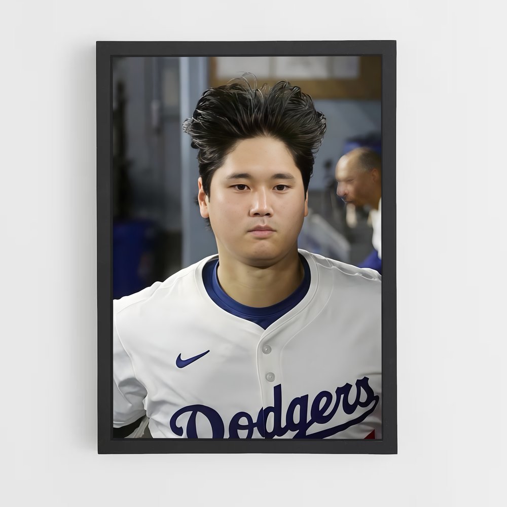 ap-shohei ohtani-5 cadre Noir