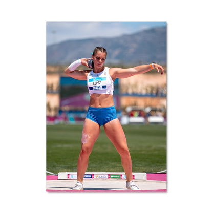 Poster Shot put 64546