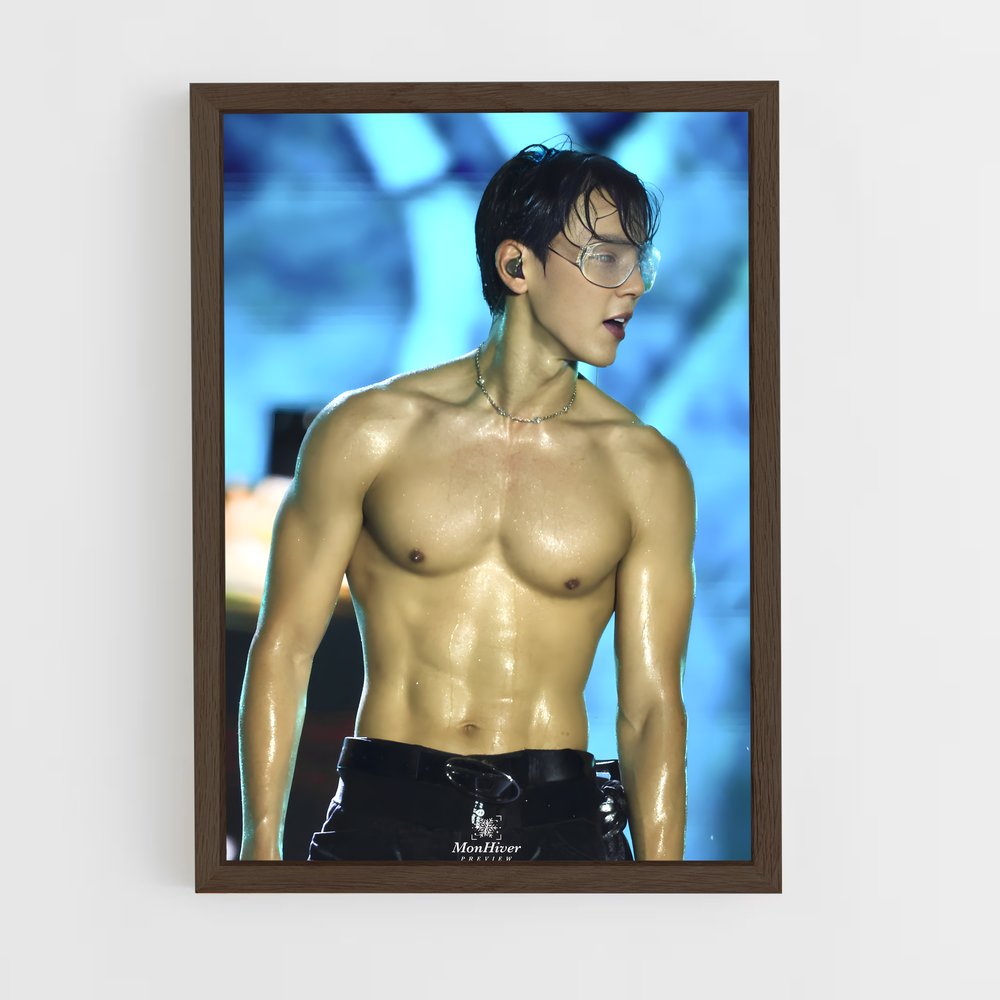 ap-shownu-3 cadre Bois foncé