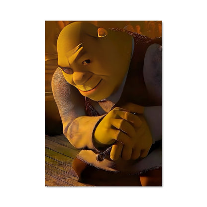 Poster Shrek au Sol