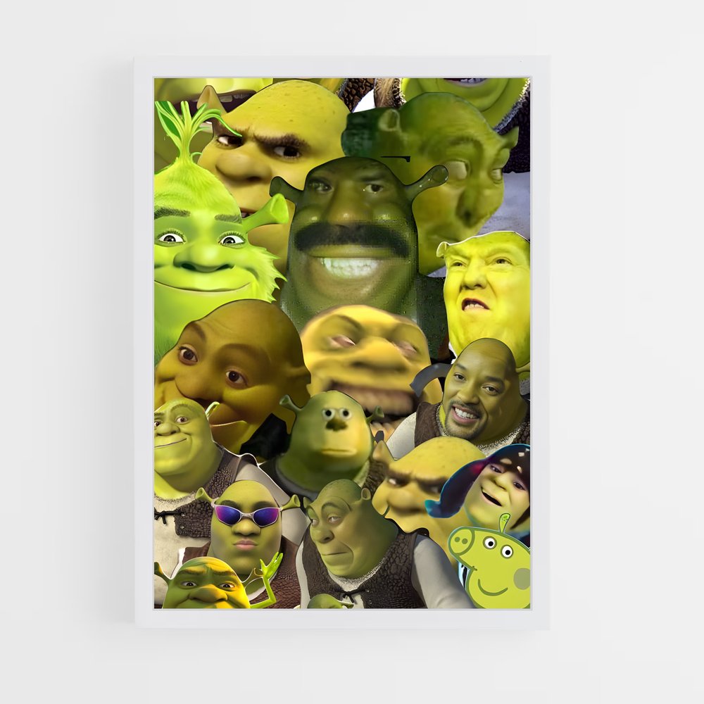 ap-shrek-3 cadre Blanc