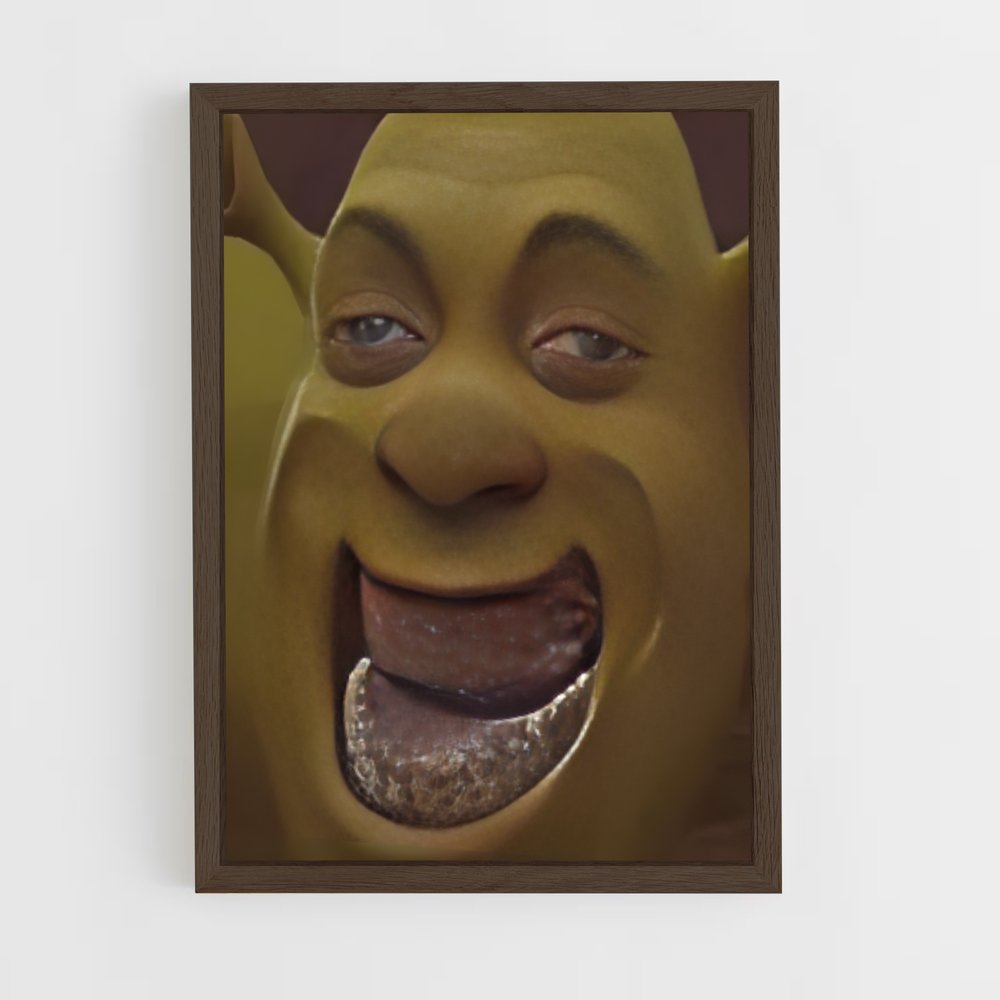 ap-shrek-4 cadre Bois foncé
