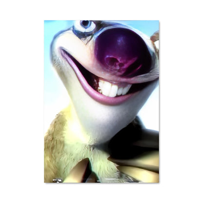 Poster Sid le Paresseux