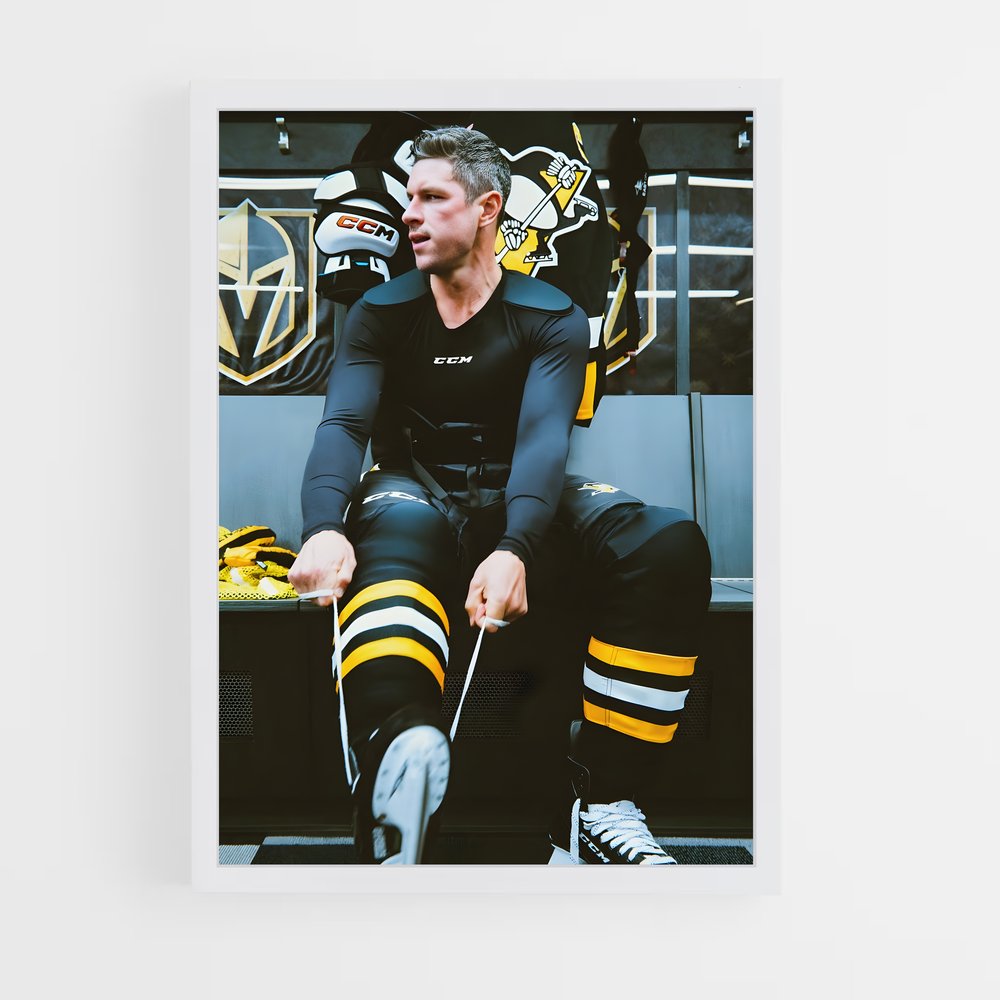 ap-sidney crosby-2 cadre Blanc
