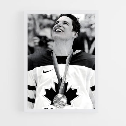 ap-sidney crosby-7 cadre Blanc