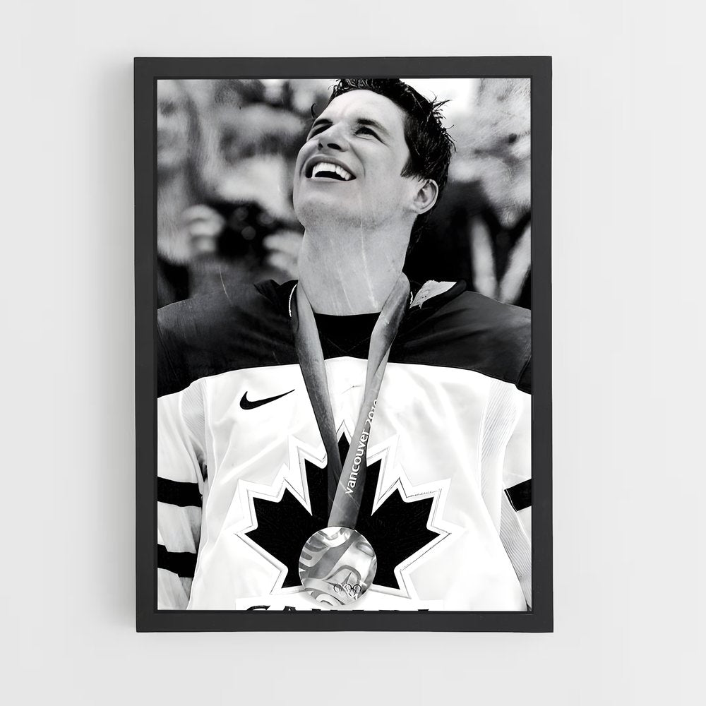ap-sidney crosby-7 cadre Noir