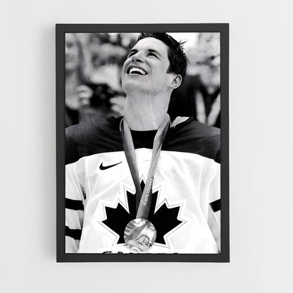 ap-sidney crosby-7 cadre Noir