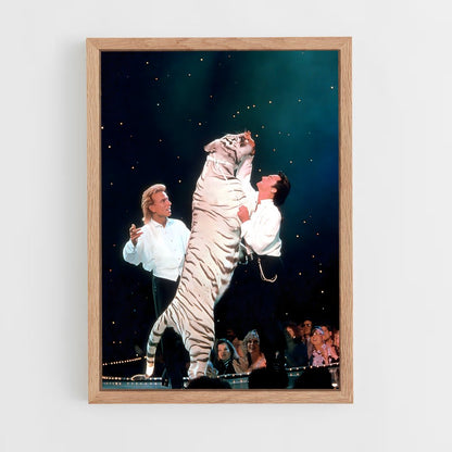 ap-siegfried and roy-3 cadre Bois clair