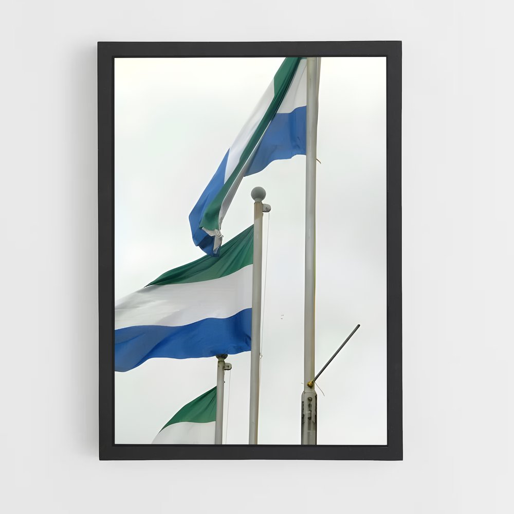 ap-sierra leone flag-1 cadre Noir