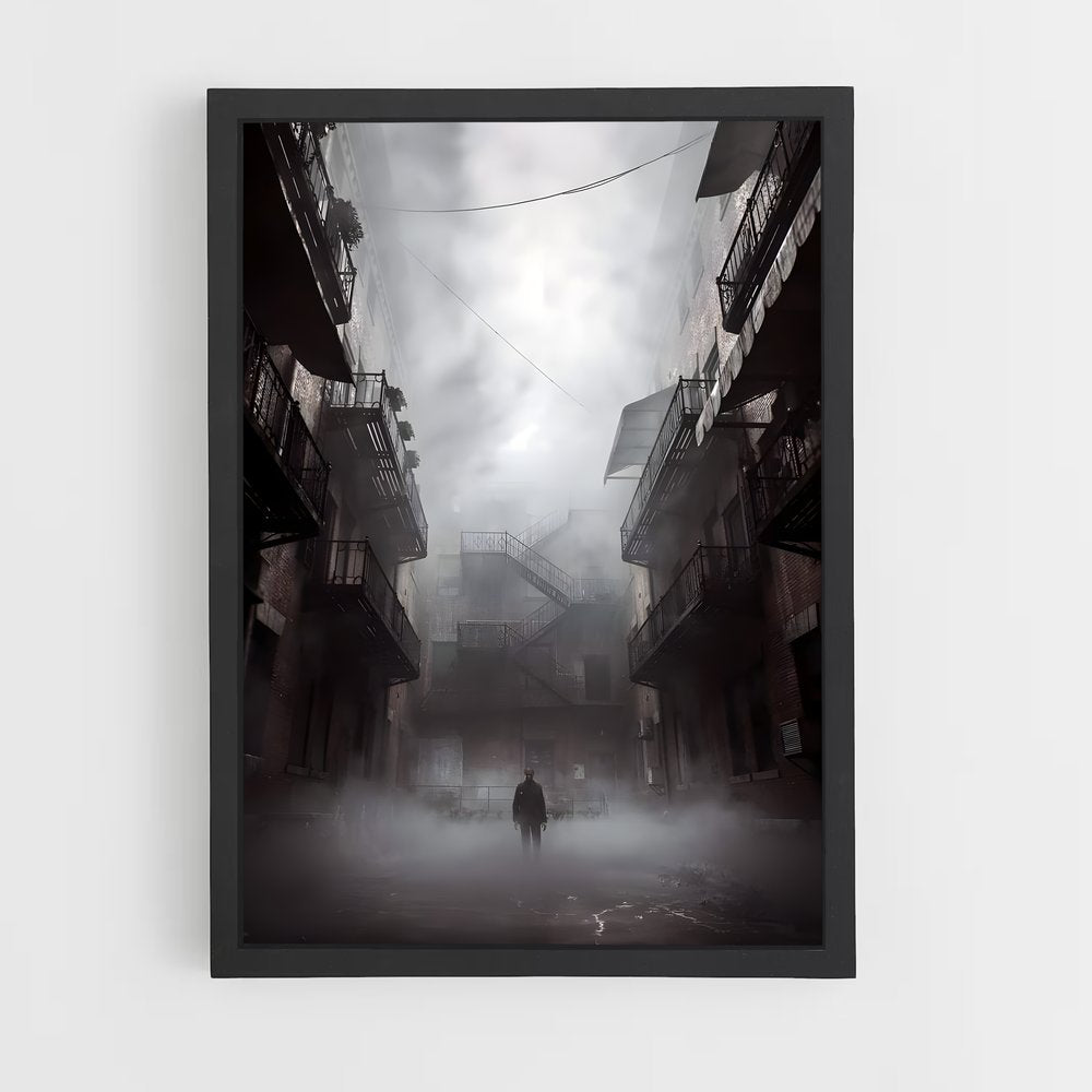 ap-silent hill-10 cadre Noir