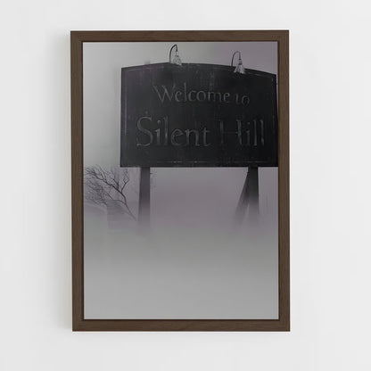 ap-silent hill-7 cadre Bois foncé