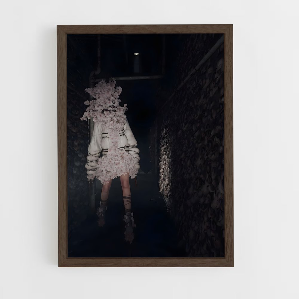 ap-silent hill-9 cadre Bois foncé