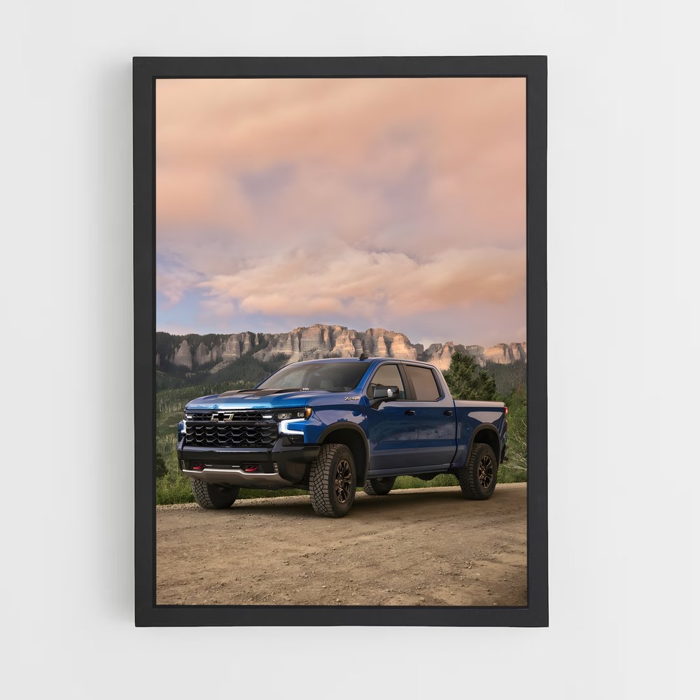 ap-silverado zr2-2 cadre Noir