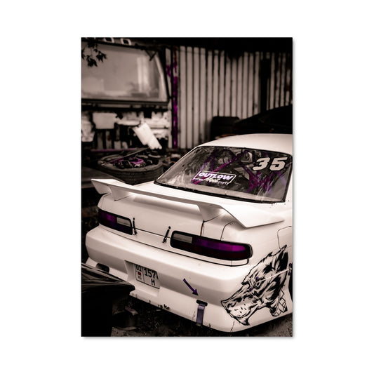 Poster Purple Drift