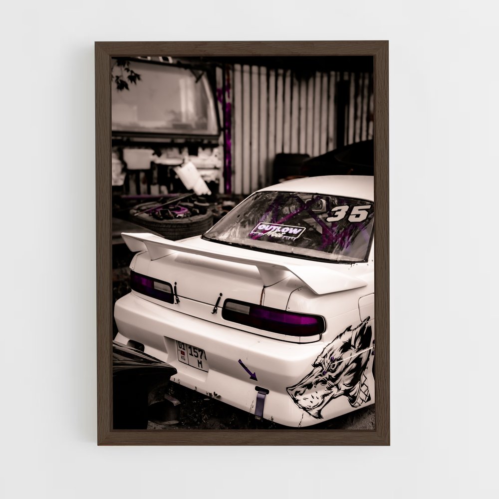 ap-silvia s13-1 cadre Bois foncé
