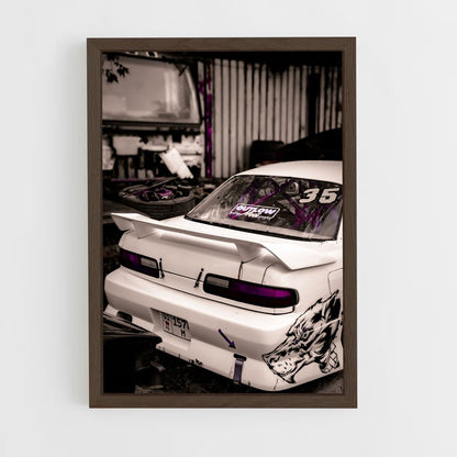 ap-silvia s13-1 cadre Bois foncé