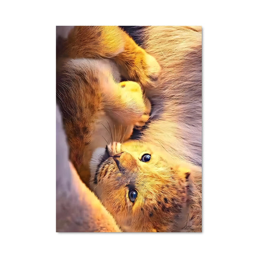 Poster Petit Lion de Wuzhou