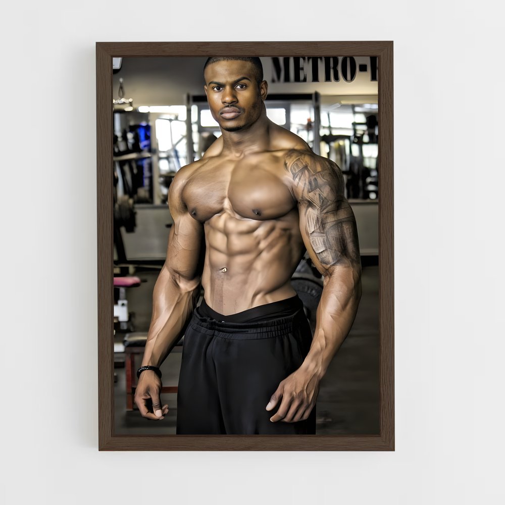 ap-simeon panda-1 cadre Bois foncé