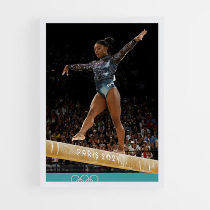 ap-simone biles-3 cadre Blanc