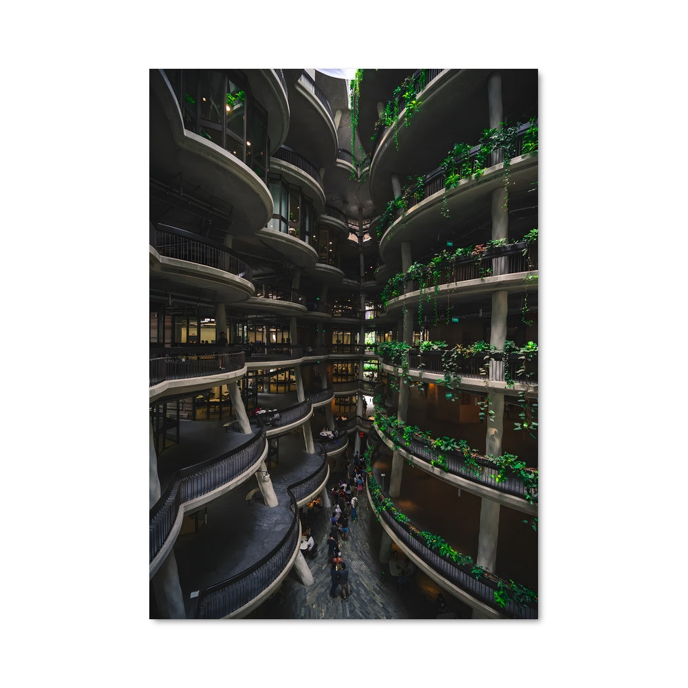 Poster L'Atrium de Singapour