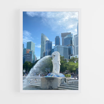 ap-singapore city-16 cadre Blanc