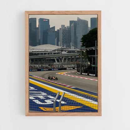 ap-singapore grand prix-5 cadre Bois clair