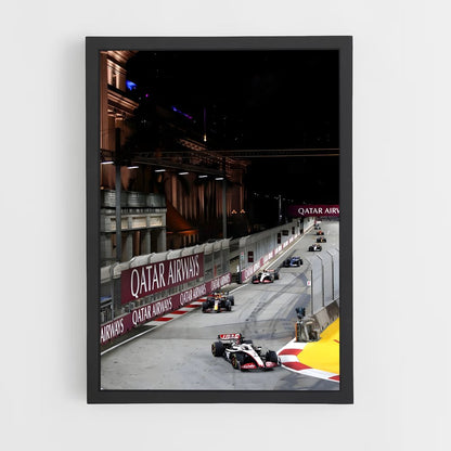 ap-singapore grand prix-8 cadre Noir