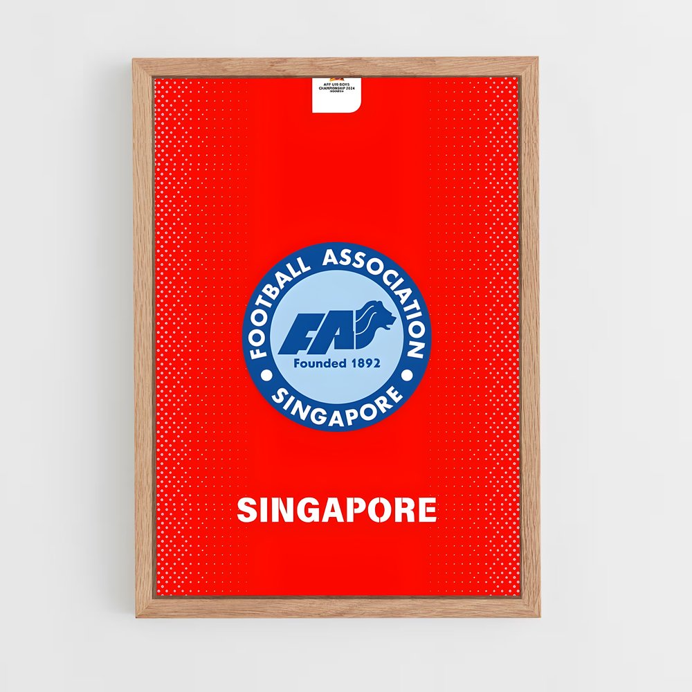 ap-singapore national football team-2 cadre Bois clair