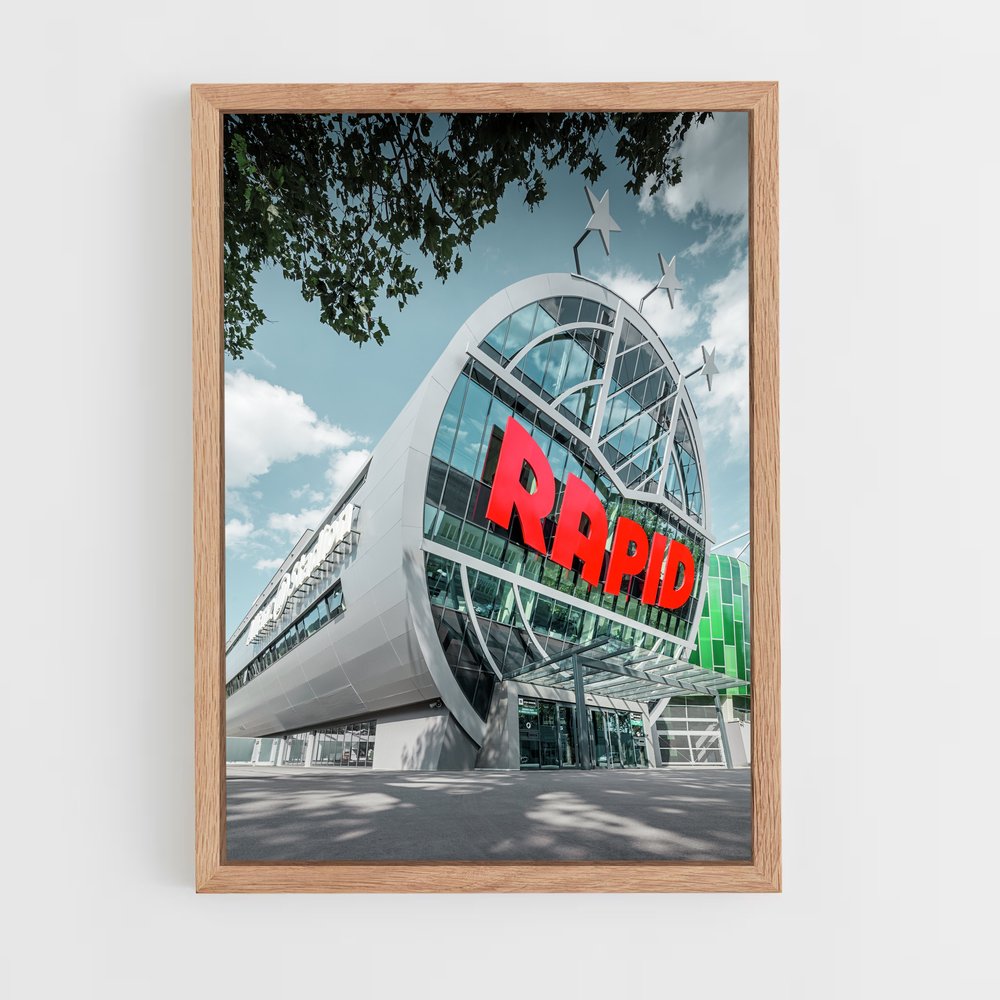 ap-sk rapid wien-2 cadre Bois clair