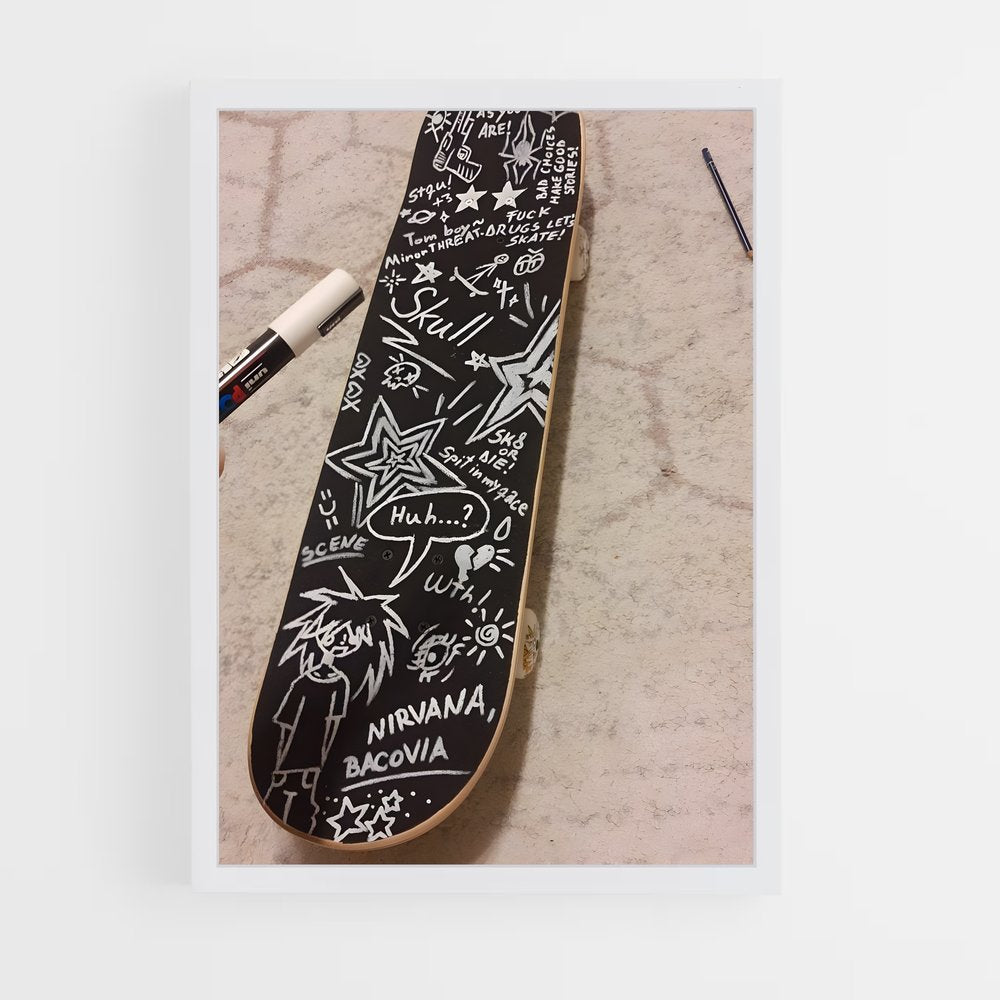 ap-skateboard-6 cadre Blanc