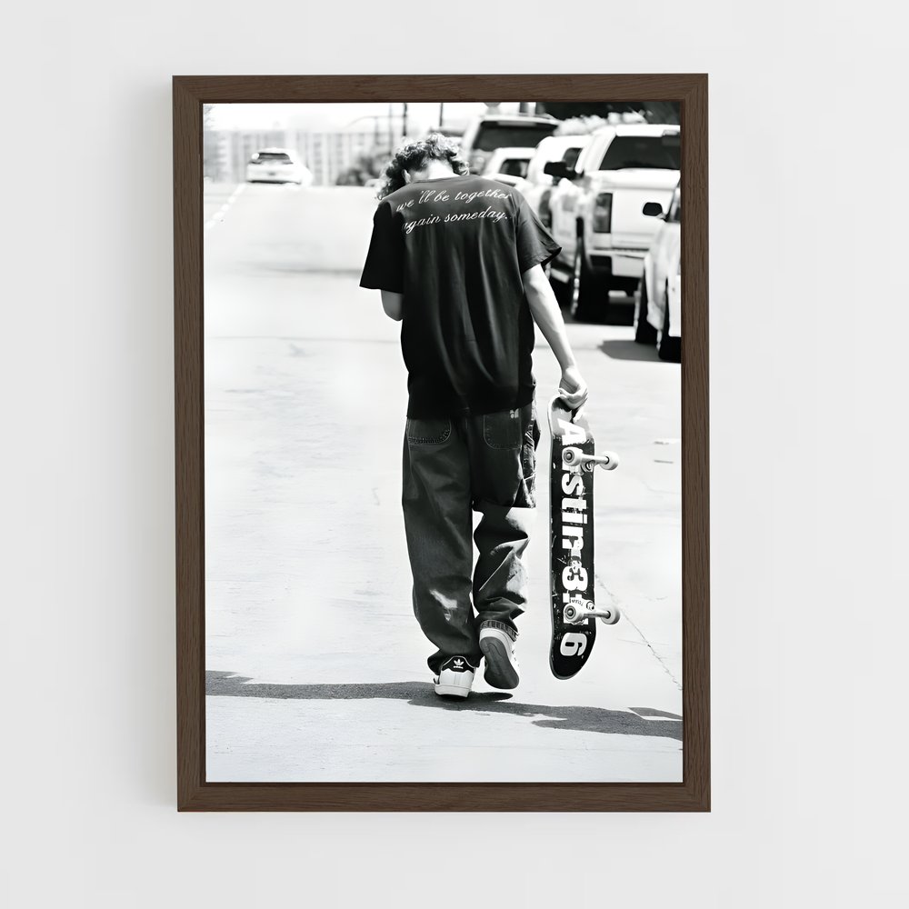 ap-skateboard fashion-1 cadre Bois foncé