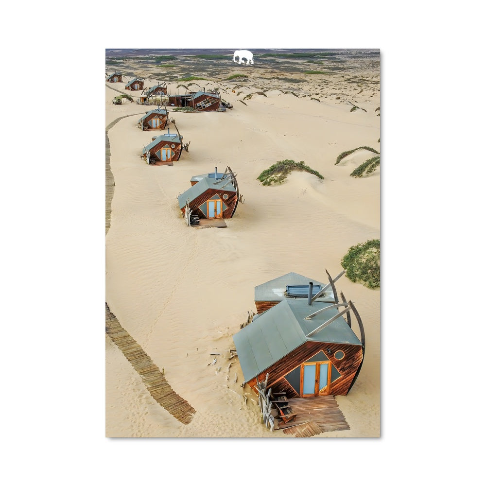 Poster Les Bateaux de Sable