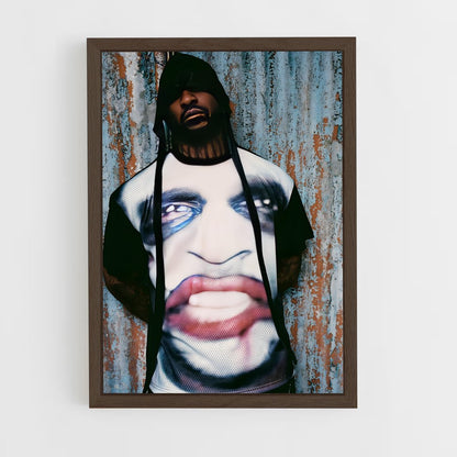 ap-skepta-8 cadre Bois foncé