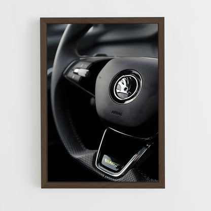 ap-skoda-1 cadre Bois foncé