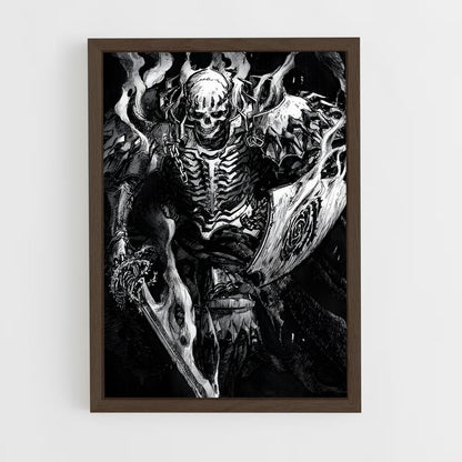 ap-skull knight-4 cadre Bois foncé