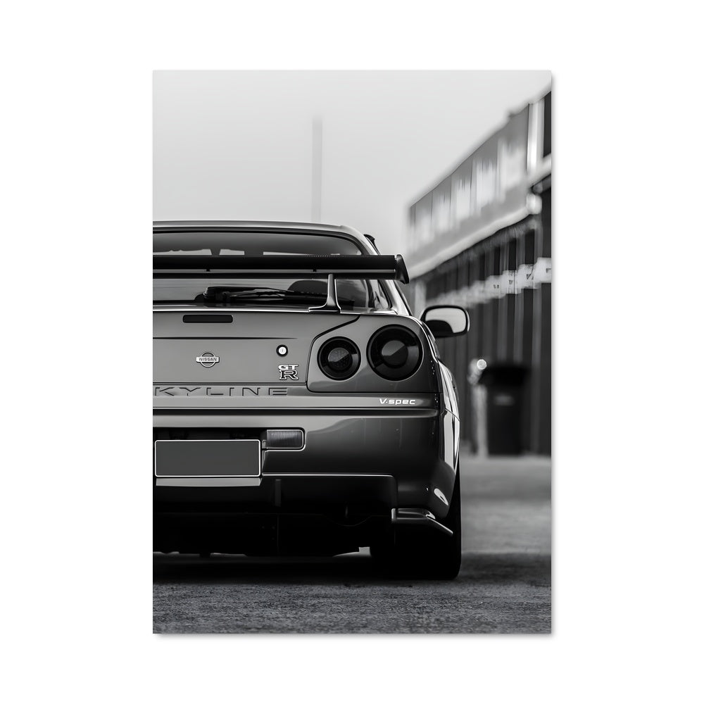Poster R33 Noir et Blanc
