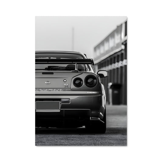 Poster R33 Noir et Blanc