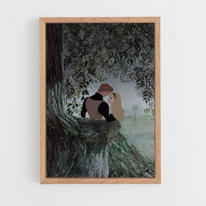 ap-sleeping beauty-5 cadre Bois clair