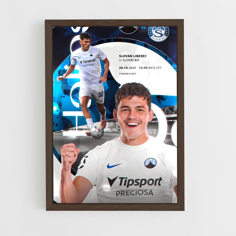 ap-slovan liberec-4 cadre Bois foncé