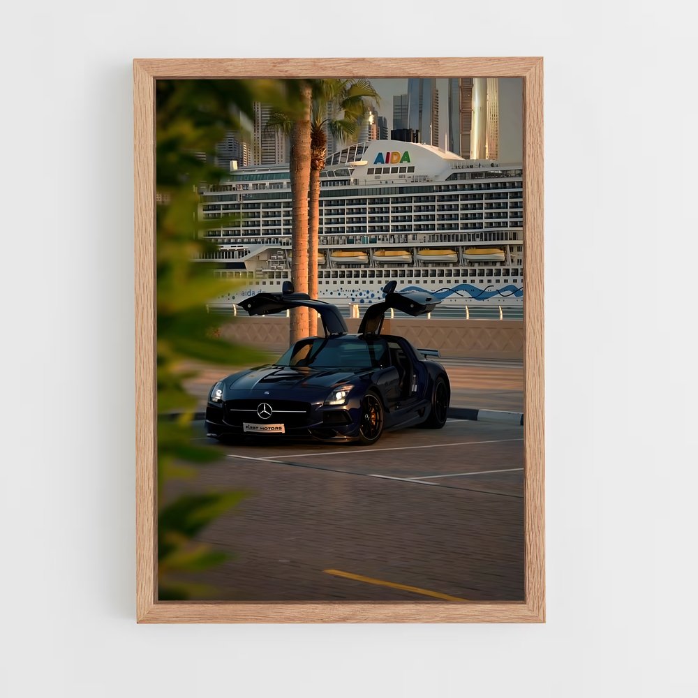 ap-sls amg-6 cadre Bois clair