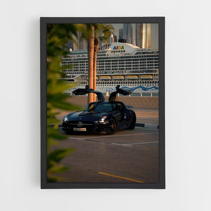 ap-sls amg-6 cadre Noir