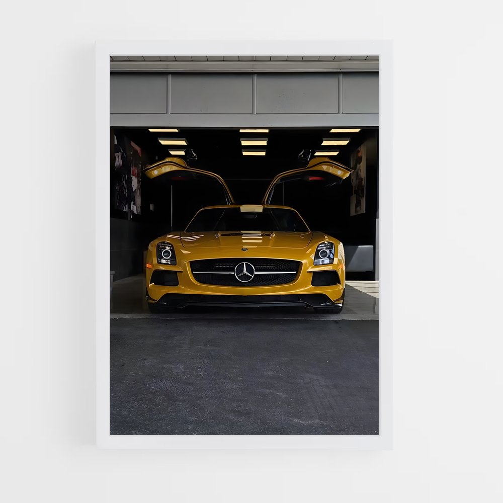 ap-sls amg black series-6 cadre Blanc