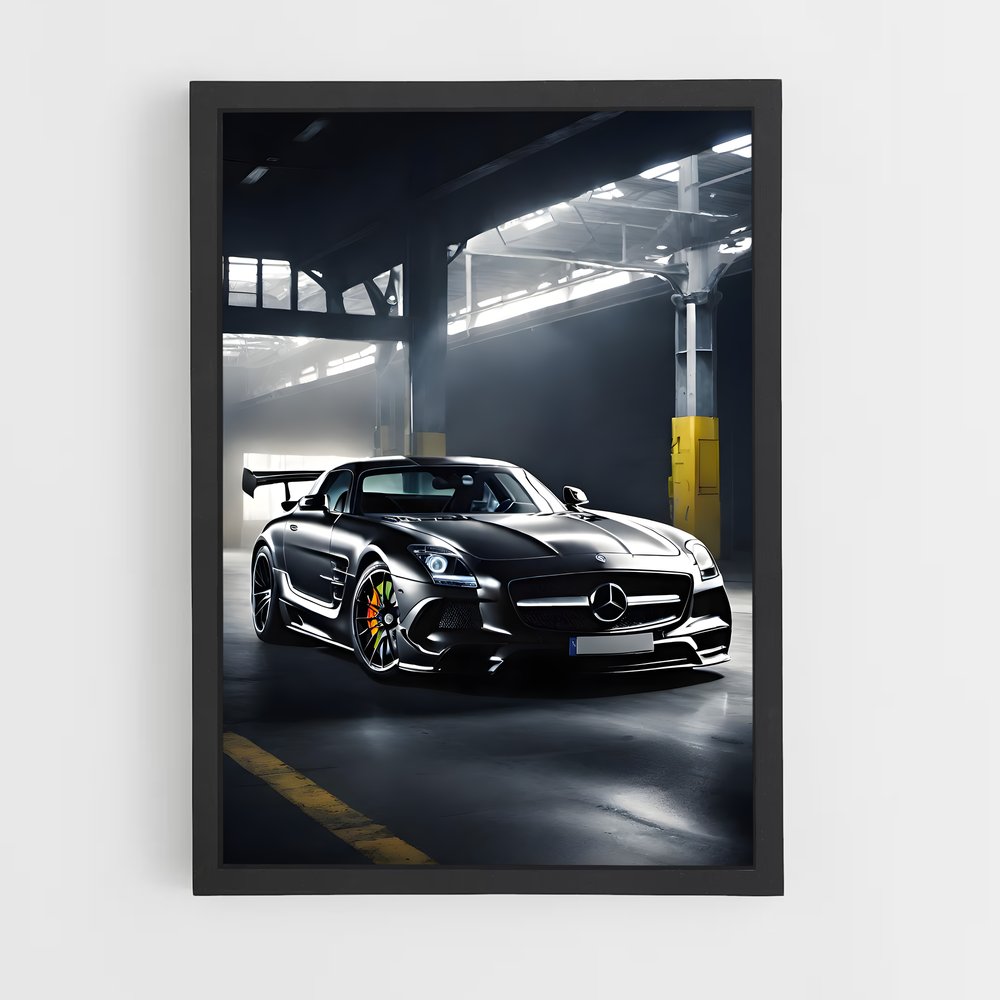 ap-sls amg black series-8 cadre Noir
