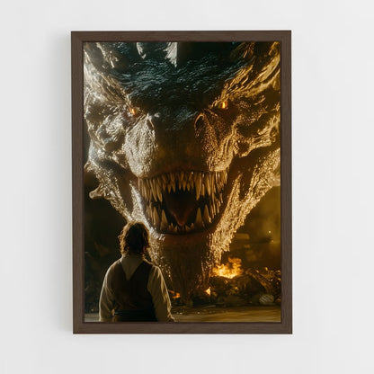 ap-smaug dragon-6 cadre Bois foncé