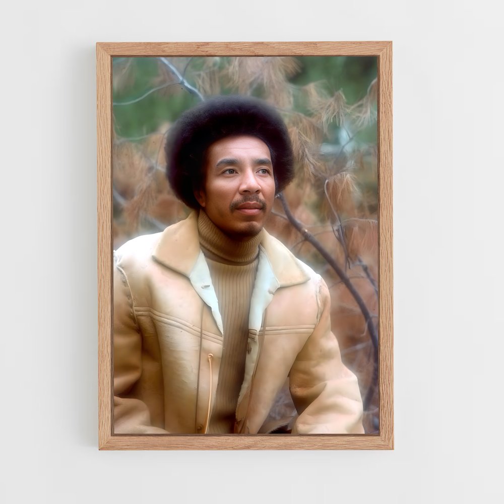 ap-smokey robinson-1 cadre Bois clair